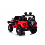 Elektrické autíčko Jeep Wrangler Rubicon 4x4 - červené